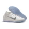 Nike Mercurial SuperflyX Elite IC Hombres Blanco Gris